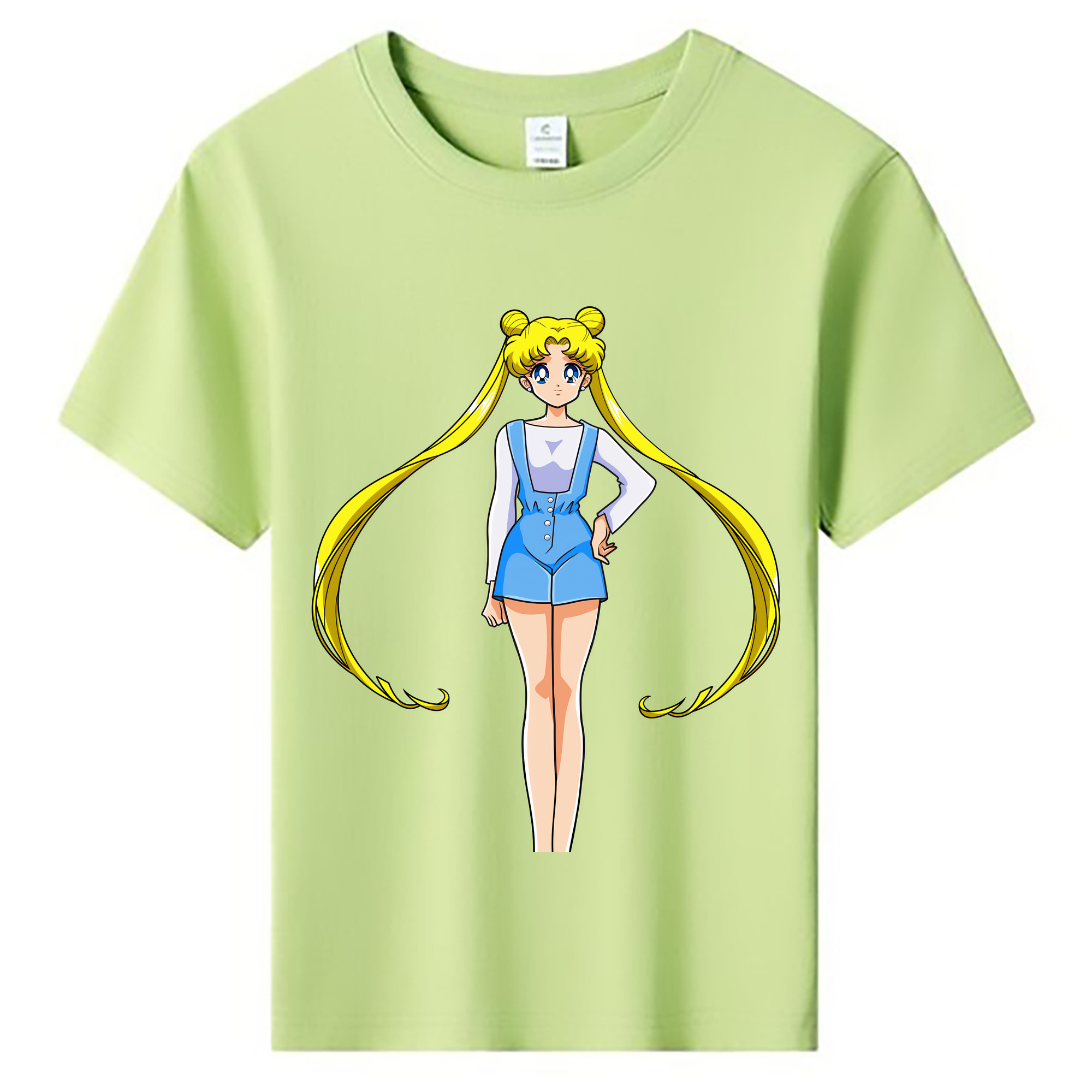 （画像用） 美少女戦士セーラームーン 愛野 美奈子 あいの みなこ Sailor Moon Aino Minako 綿100％キッズTシャツ（フロントプリント）